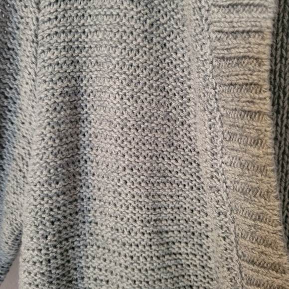 Eddie Bauer Women's Olive Green Linen Cotton Blend Knit Sweater Caridigan. XL - Picture 7 of 7